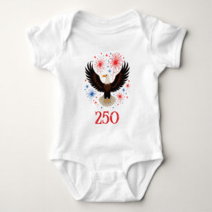 USA 250. Jahrestag 2026 Semiquincentennial  Baby Strampler