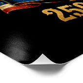 USA 250. Jahrestag Adler Poster (Ecke)