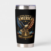 USA 250. Jahrestag Adler Thermobecher (Vorderseite)