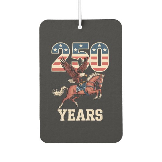 USA 250. Jahrestag Autolufterfrischer (Vorderseite)