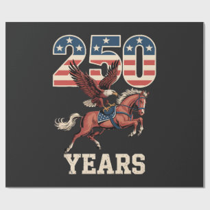 USA 250. Jahrestag Geschenkpapier