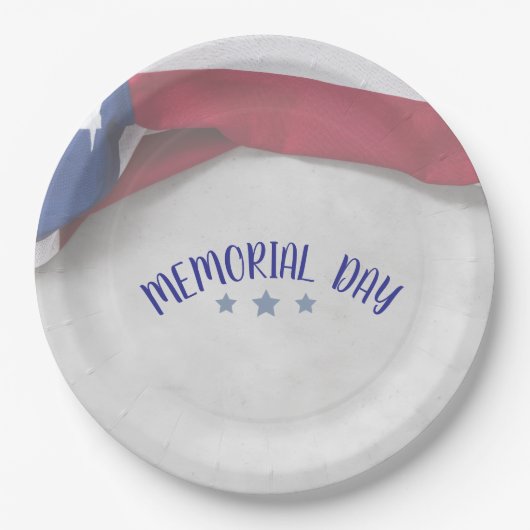 USA 250. Jahrestag Pappteller (Vorderseite)