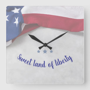 USA 250. Jahrestag Wanduhr
