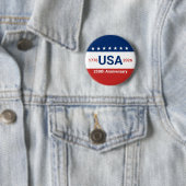 USA 250. Jubiläum 1776 2026 4. Juli Button (Beispiel)