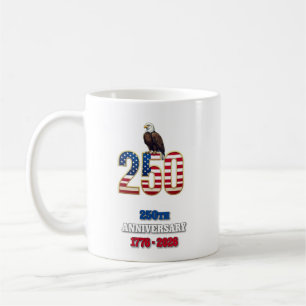 USA 250. Jubiläum 1776-2026 Semiquincentennial Kaffeetasse