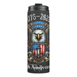 USA 250. Jubiläum 1776 2026 Thermosbecher