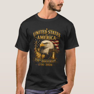USA 250. Jubiläum Adler T-Shirt