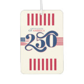 USA 250. Jubiläum Autolufterfrischer (Vorderseite)