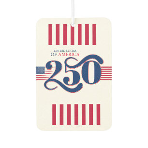 USA 250. Jubiläum  Autolufterfrischer