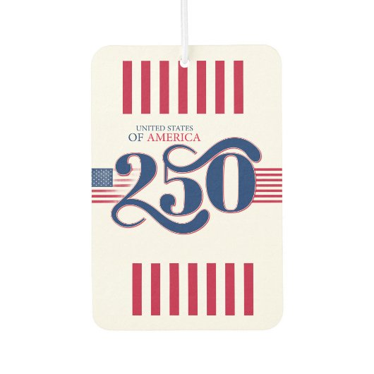 USA 250. Jubiläum Autolufterfrischer