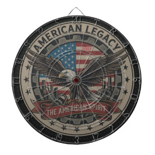 USA 250. Jubiläum Dartscheibe