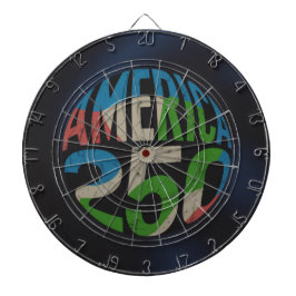 USA 250. Jubiläum  Dartscheibe