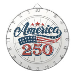 USA 250. Jubiläum  Dartscheibe
