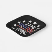 USA 250. Jubiläum Freedom Papier Teller (Gewinkelt)