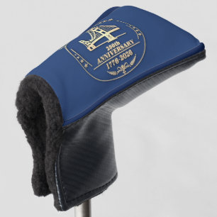 USA 250. Jubiläum Golden Gate Gold Design Golf Headcover