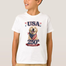 USA 250. Jubiläum Golden Retriever Jugend