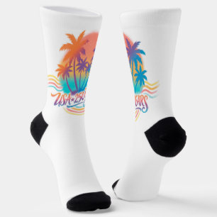 USA 250. Jubiläum Palmen  Socken