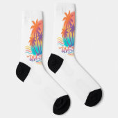 USA 250. Jubiläum Palmen  Socken (Rechts)