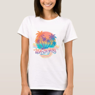 USA 250. Jubiläum Palmen T-Shirt