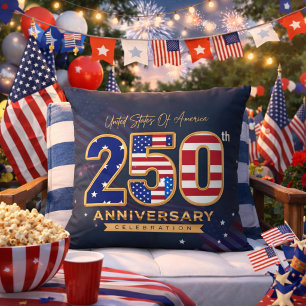 USA 250. Jubiläum Patrioten  Kissen