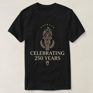 USA 250 Jubiläum Patriotischer 4. Juli T-Shirt
