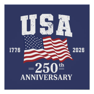 USA 250. Jubiläum Poster