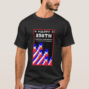 USA 250. Jubiläum Semiquincentennial Party T-Shirt