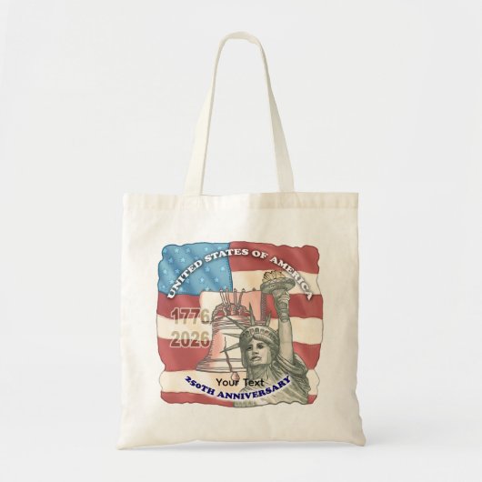 USA 250. Jubiläum Tragetasche (Vorne)