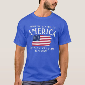 USA 250. Jubiläum Unabhängigkeitstag T-Shirt