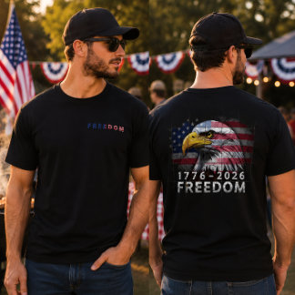 USA 250. Jubiläum Vintage Adler 1776-2026 T-Shirt