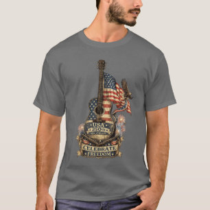USA 250. Jubiläum Vintage Amerika Patriotisch T-Shirt