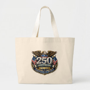 USA 250. Jubiläums-Jumbo-Tragetasche Jumbo Stoffbeutel