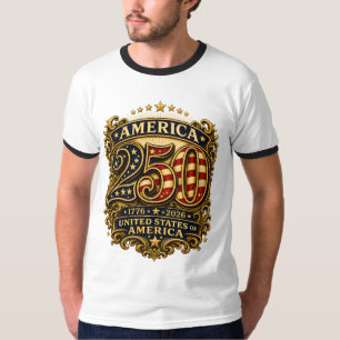 USA 250. Jubiläums-Patriot-Shirt 1776-2026 T-Shirt