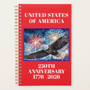 USA 250. Jubiläums-Patriotischer Planer 