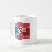 USA 250. KAFFEETASSE (Vorderseite Links)