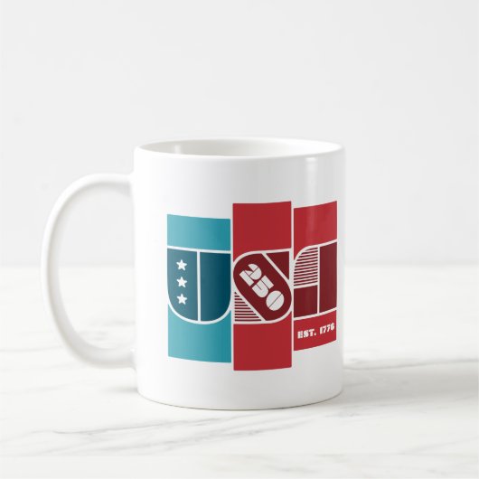 USA 250. KAFFEETASSE (Links)