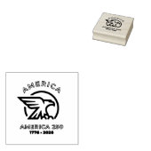 USA 250 | Modern 4. Juli Gummistempel (Stempel)