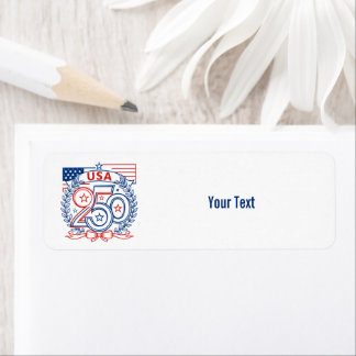 USA 250 Patriotisches Jubiläumsemblem-Design