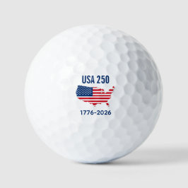 USA 250 Semiquincentennial Andenken Golfball