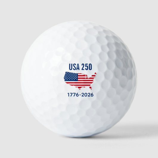 USA 250 Semiquincentennial Keepsake Golfball (Vorderseite)