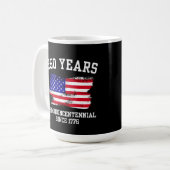 USA 250 Semiquinquagenerar Kaffeetasse (Vorderseite Links)