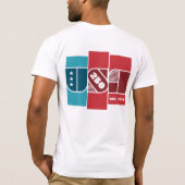 USA 250.  T-Shirt (Rückseite)