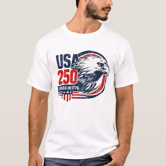 USA 250  T-Shirt (Vorderseite)