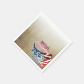 USA 250 Unabhängigkeit feiern Serviette (Ecke)