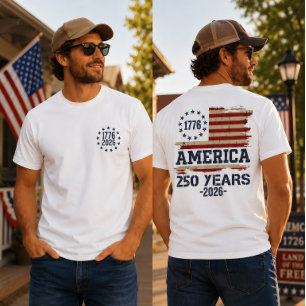 USA 250. Unabhängigkeitstag-Jubiläum T-Shirt