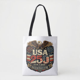 USA 250 Weißkopfseeadler 1776-2026 Patriotische Tr Tasche