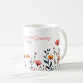 USA 250 Years Floral Mug  Kaffeetasse (VorderseiteRechts)