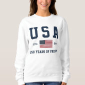 USA 250 Years of Freedom Sweatshirt (Vorderseite)