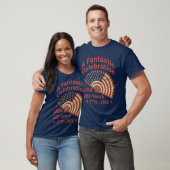 USA 250 Years Patriotic Fan Design – 1776-2026 T-Shirt (Unisex)