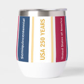 USA 250 Years Semiquincentennial Patriotic Stripes (Links)